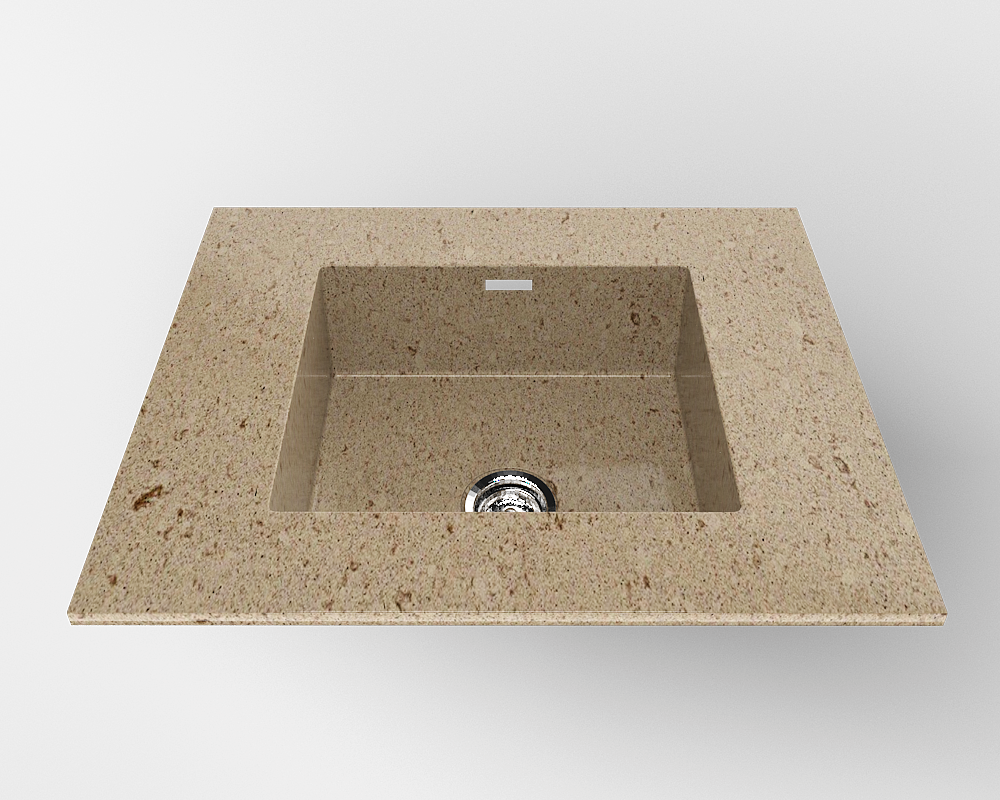 Интегрированная литая мойка