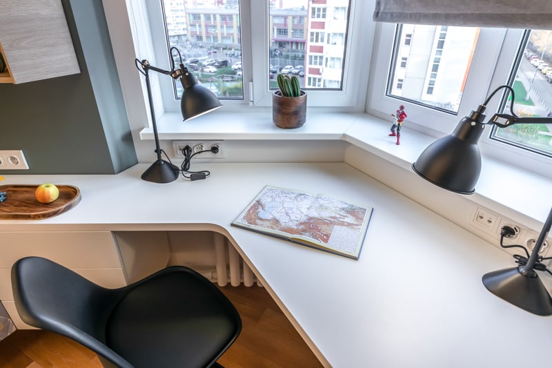 Столешница подоконник в комнату