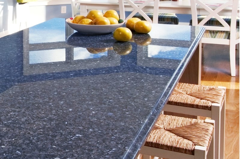 Акриловая столешница-остров