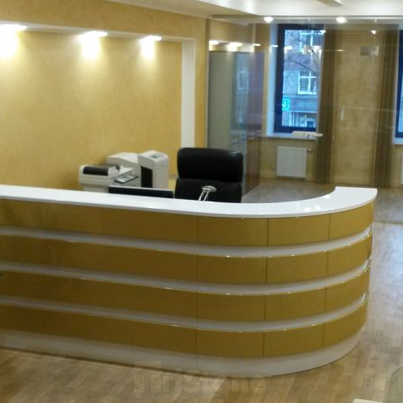 Изготовление стоек ресепшн